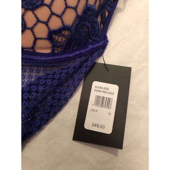 Fredericks Lace Teddy - Picture 7 of 7